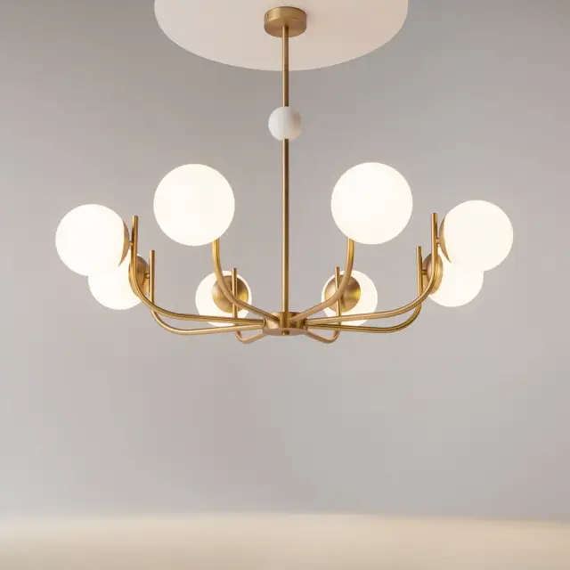 Потолочная люстра Maytoni RENDEZ-VOUS — белый, ракурс 3