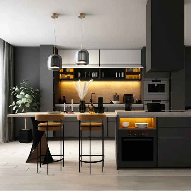 Подвесной светильник Maytoni MADMEN — тонированный, ракурс 2