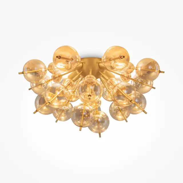 Потолочная люстра Maytoni BOLLA — янтарный