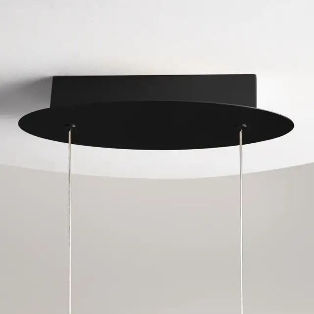 Подвесной светильник Maytoni CURVE — черный, ракурс 8