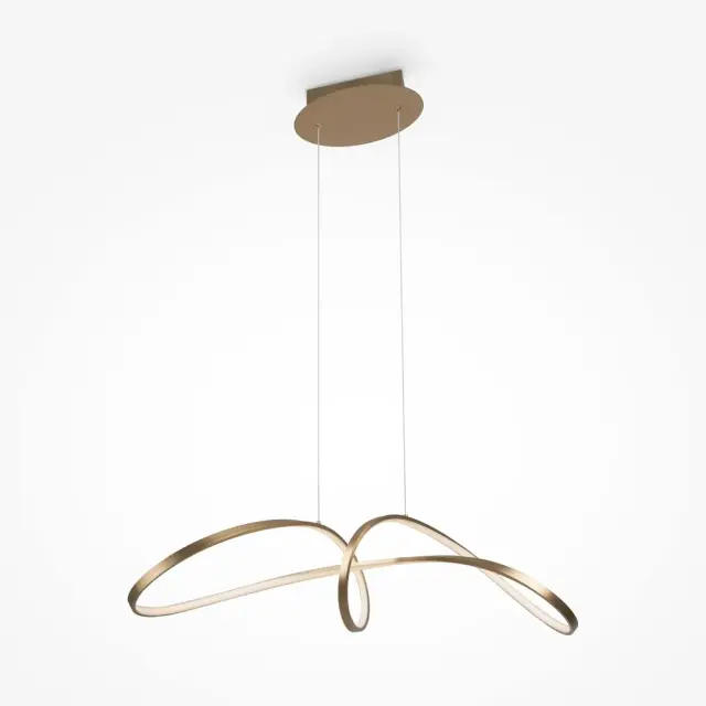Подвесной светильник Maytoni CURVE — золотой