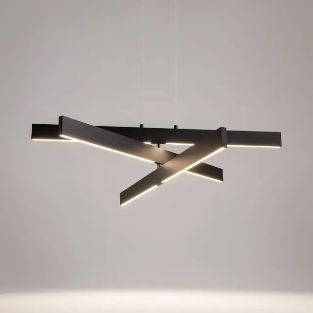 Подвесной светильник Maytoni ORIGAMI — черный, ракурс 4