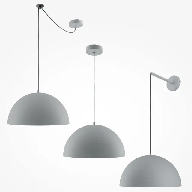 Подвесной светильник Maytoni BASIC COLORS — серый, ракурс 4