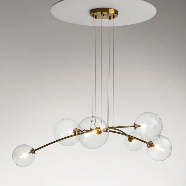 Подвесная люстра Maytoni MOOD — прозрачный, ракурс 3