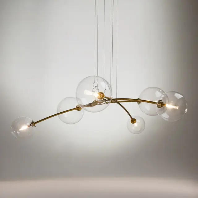 Подвесная люстра Maytoni MOOD — прозрачный, ракурс 4