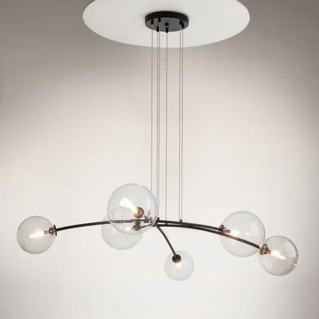 Подвесная люстра Maytoni MOOD — прозрачный, ракурс 3