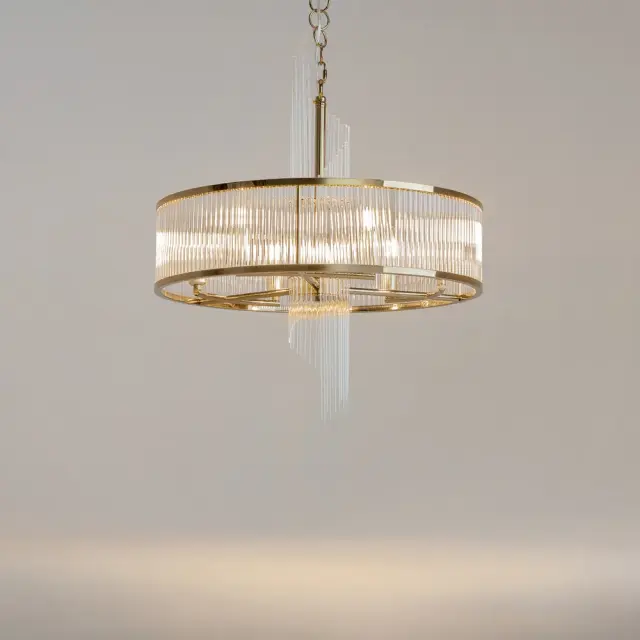Подвесная люстра Maytoni FRAME — прозрачный, ракурс 3