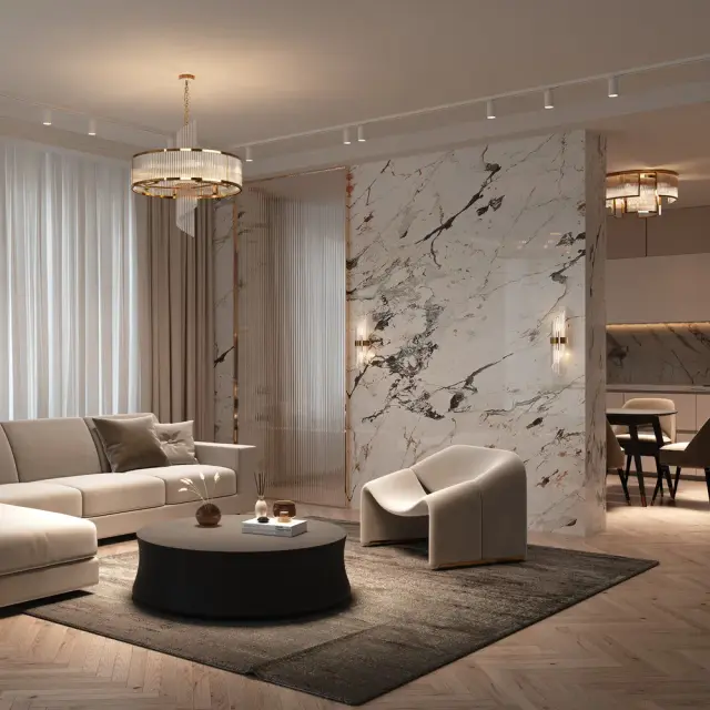 Подвесная люстра Maytoni FRAME — прозрачный, ракурс 6