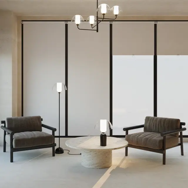 Потолочная люстра Maytoni MEMORY — белый, ракурс 8