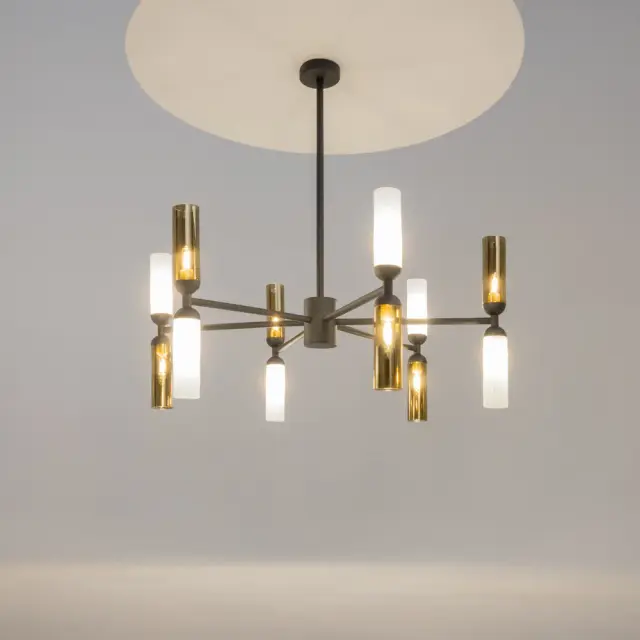 Потолочная люстра Maytoni MEMORY — белый, ракурс 2