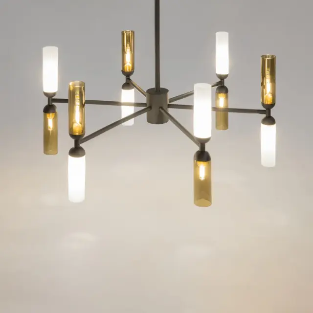 Потолочная люстра Maytoni MEMORY — белый, ракурс 3
