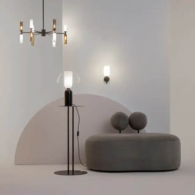 Потолочная люстра Maytoni MEMORY — белый, ракурс 5