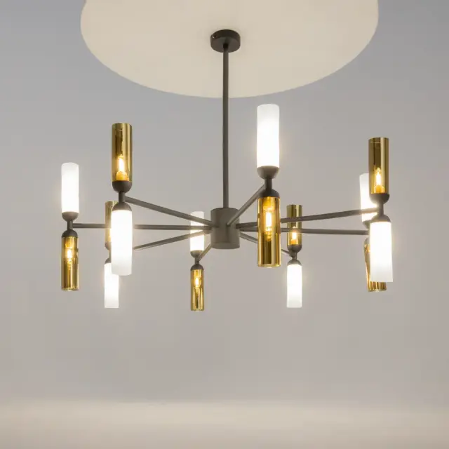 Потолочная люстра Maytoni MEMORY — белый, ракурс 2