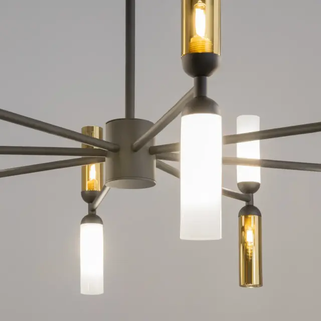 Потолочная люстра Maytoni MEMORY — белый, ракурс 4