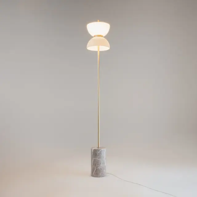 Торшер Maytoni KYOTO — белый, ракурс 3