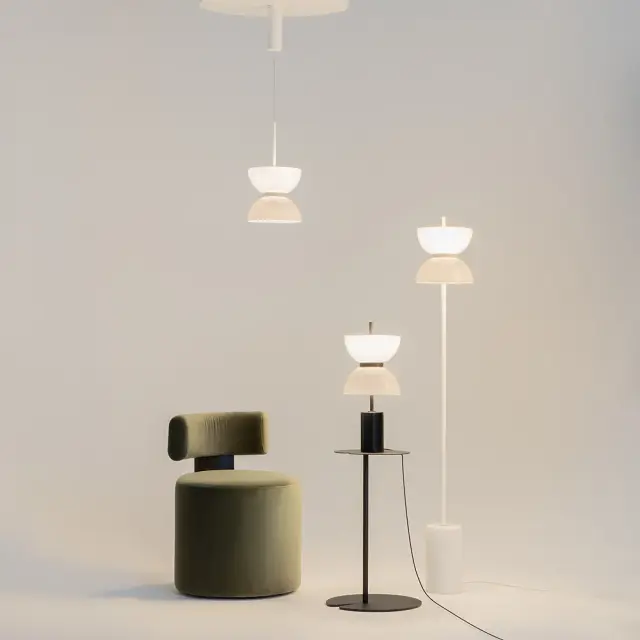 Торшер Maytoni KYOTO — белый, ракурс 7