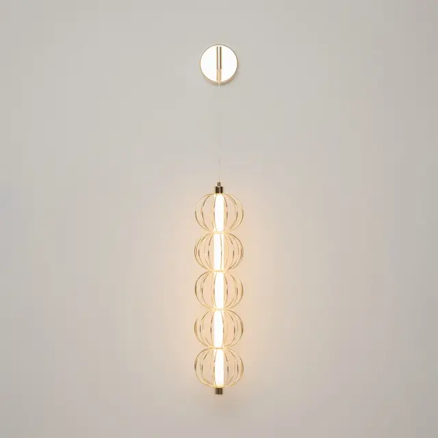 Бра Maytoni GOLDEN CAGE — золотой, ракурс 4