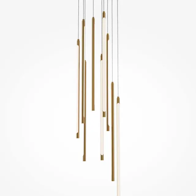 Подвесной светильник Maytoni LIGHT STICK — латунь, ракурс 2