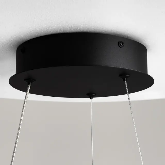 Подвесной светильник Maytoni CURVE — черный, ракурс 7