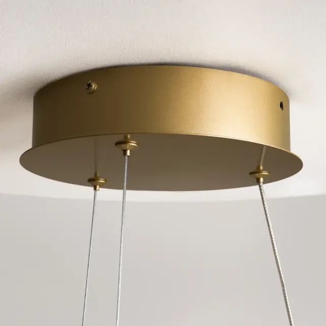 Подвесной светильник Maytoni CURVE — латунь, ракурс 8