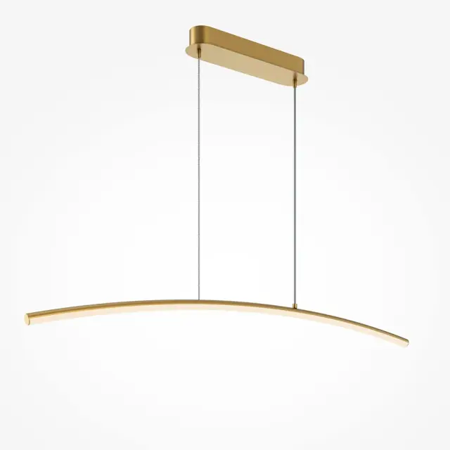 Подвесной светильник Maytoni LIGHT REFLECTION — латунь, ракурс 2