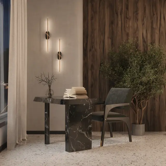 Накладное бра Maytoni RENAISSANCE — латунь, ракурс 8