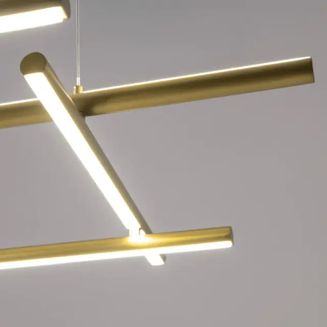 Подвесной светильник Maytoni RADIANCE — золотой, ракурс 4