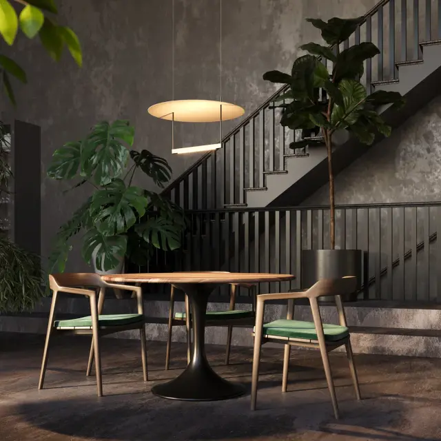 Подвесной светильник Maytoni AMBIENCE — белый, ракурс 4