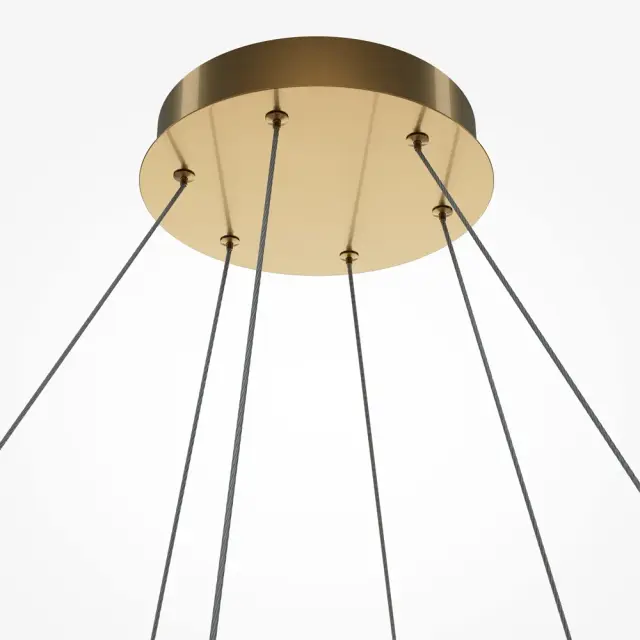 Подвесная люстра Maytoni BREEZE — прозрачный, ракурс 3