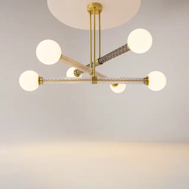 Потолочная люстра Maytoni TEATRO — белый, ракурс 3