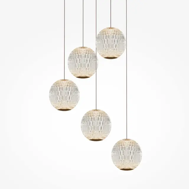 Подвесной светильник Maytoni SAPPHIRE — прозрачный, ракурс 2