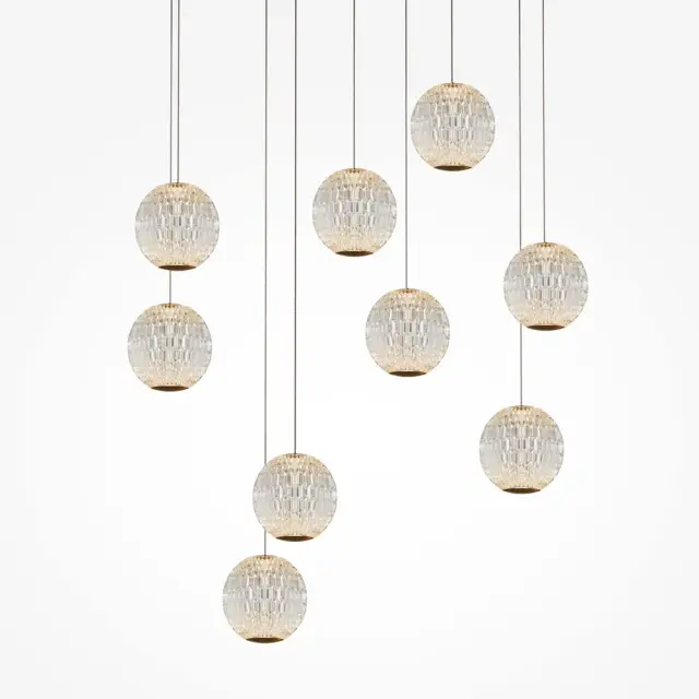 Подвесной светильник Maytoni SAPPHIRE — прозрачный, ракурс 2