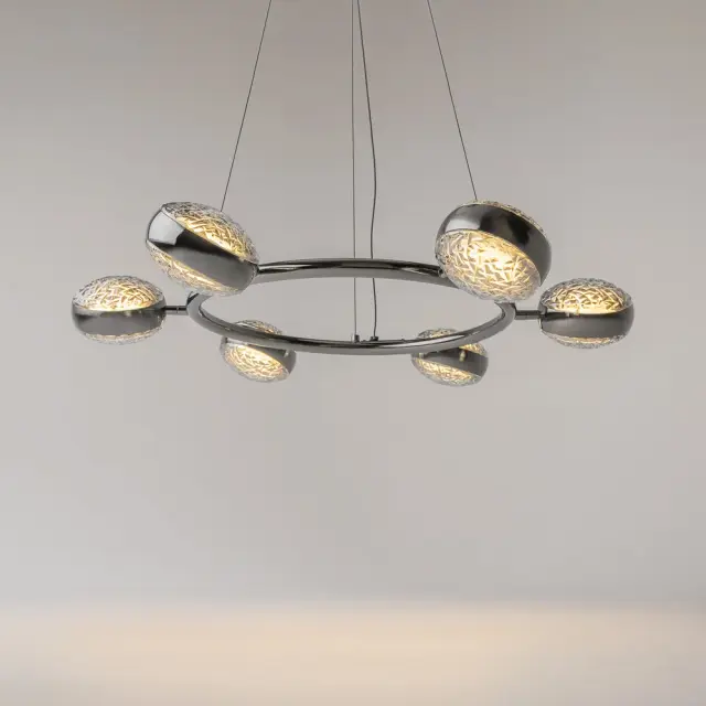 Подвесная люстра Maytoni MIND — тонированный, ракурс 6