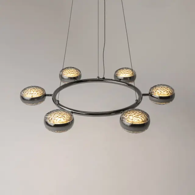 Подвесная люстра Maytoni MIND — тонированный, ракурс 8