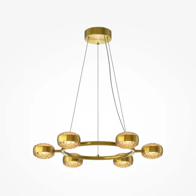 Подвесная люстра Maytoni MIND — янтарный