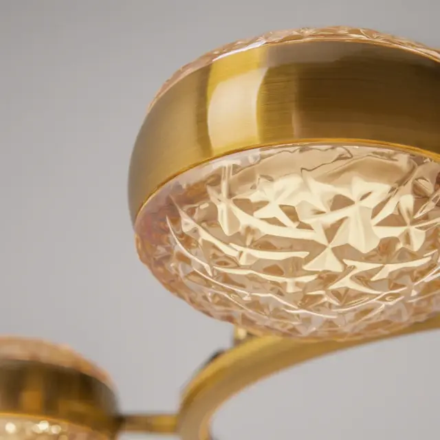 Подвесная люстра Maytoni MIND — янтарный, ракурс 5