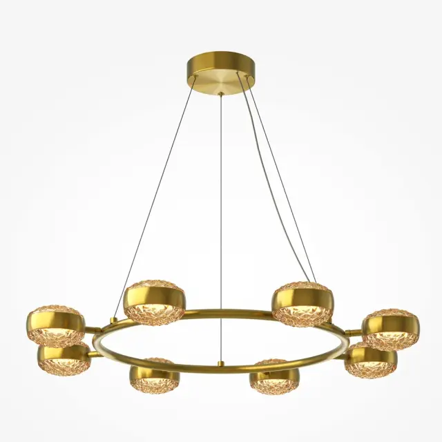 Подвесная люстра Maytoni MIND — янтарный