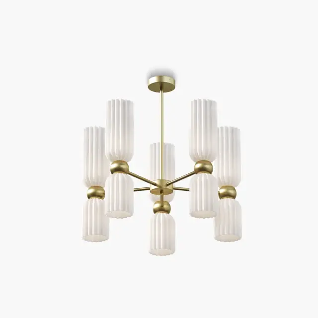 Потолочная люстра Maytoni ANTIC — белый, ракурс 4
