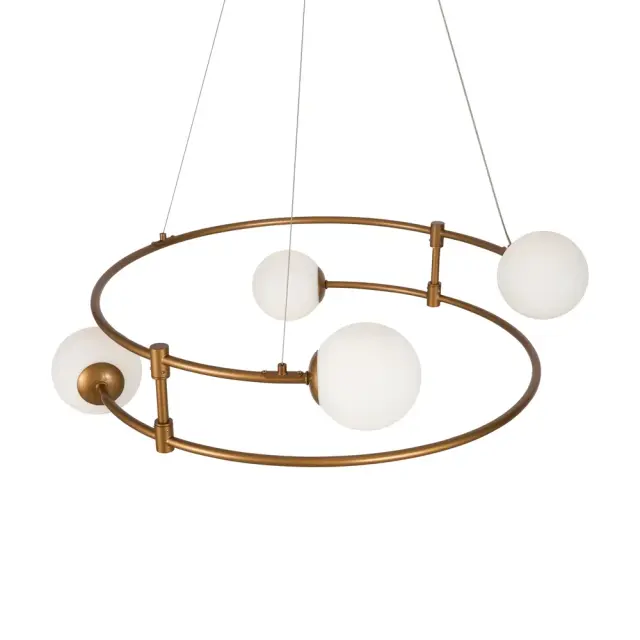 Подвесная люстра Maytoni BALANCE — белый, ракурс 2