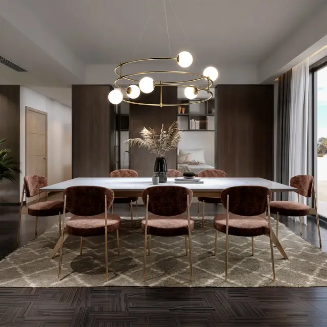 Подвесная люстра Maytoni BALANCE — белый, ракурс 4