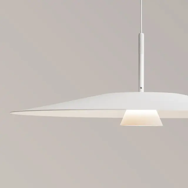 Подвесной светильник Maytoni PLATTE — белый, ракурс 6
