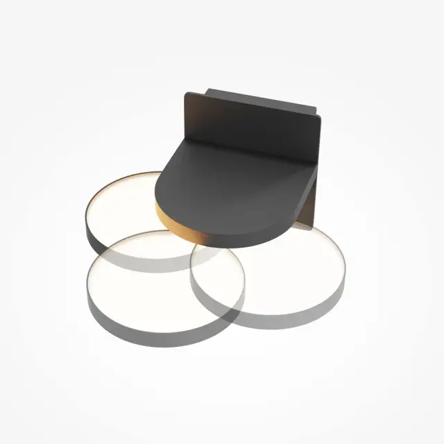 Накладное бра Maytoni FLAP — черный, ракурс 8
