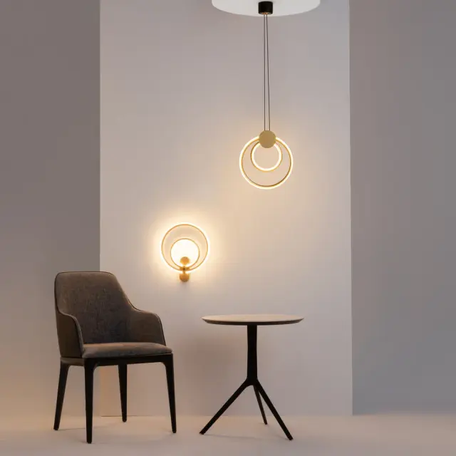 Накладное бра Maytoni LINK — латунь, ракурс 6