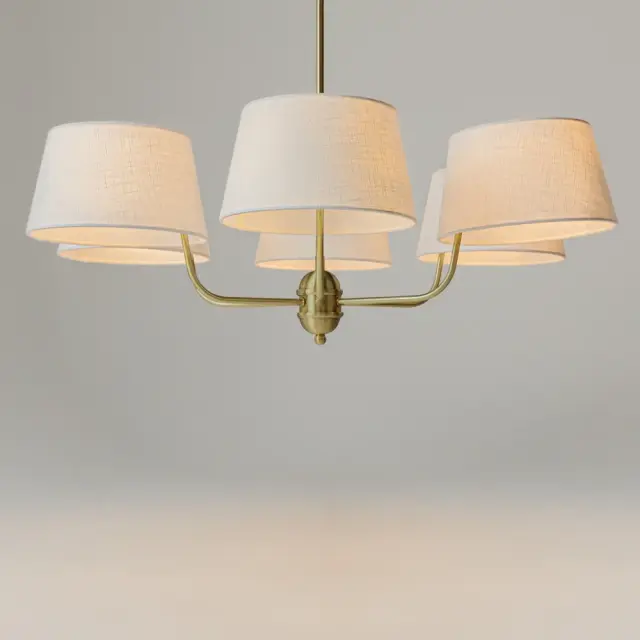 Потолочная люстра Maytoni MODESTO — бежевый, ракурс 4