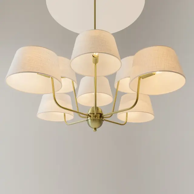 Потолочная люстра Maytoni MODESTO — бежевый, ракурс 4