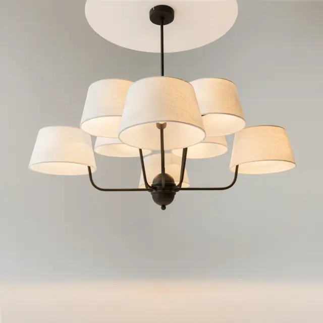 Потолочная люстра Maytoni MODESTO — бежевый, ракурс 3