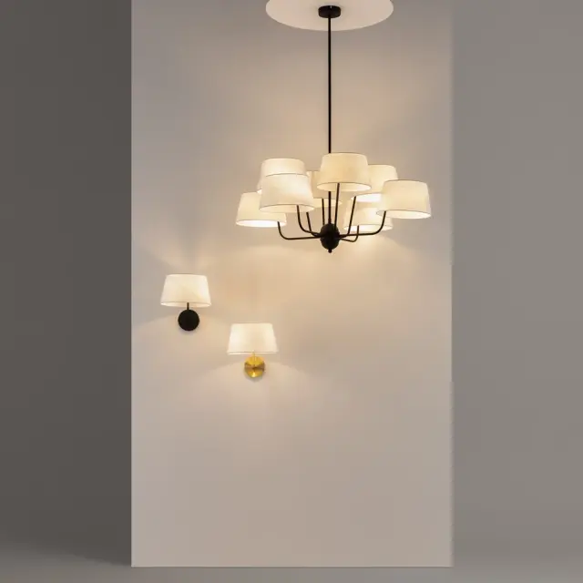 Потолочная люстра Maytoni MODESTO — бежевый, ракурс 7