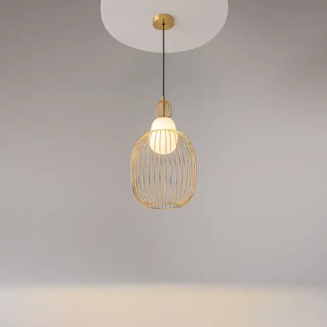 Подвесной светильник Maytoni LEVITATION — латунь, ракурс 3