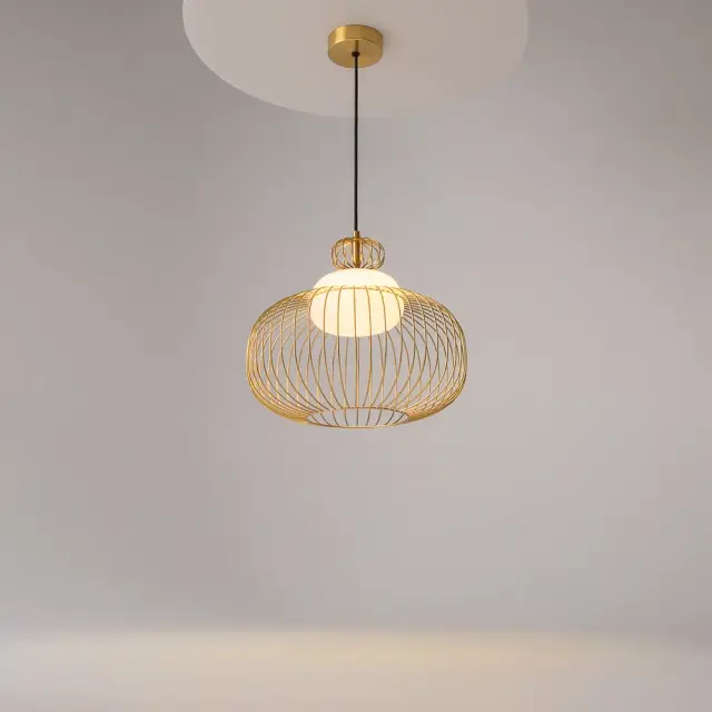 Подвесной светильник Maytoni LEVITATION — латунь, ракурс 3