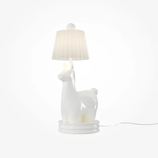 Настольная лампа Maytoni SENOR ALPACA — белый